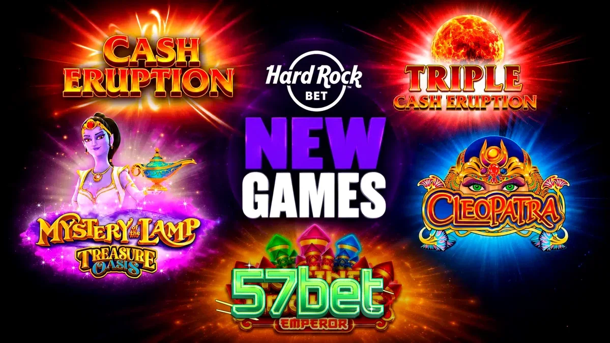 Interface de jogo de slot da IGT no Hard Rock Bet